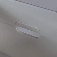 6 faltbare Boxen aus Kunststoff für Kallax und ähnliche Regalsysteme grau 33 cm x 33 cm x 38 cm