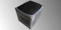 90 Gitterboxauskleidungen aus PP Stegplatte 1180 x 780 x 780  schwarz auf Palette