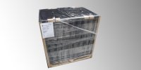 350 Kunststoff Zwischenlagen 1200x800 mm 3,0 mm stark 450 gsm schwarz auf Palette